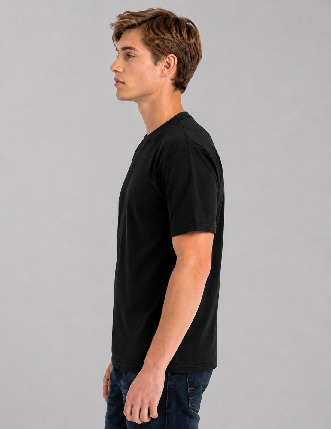 t-shirt black premium line