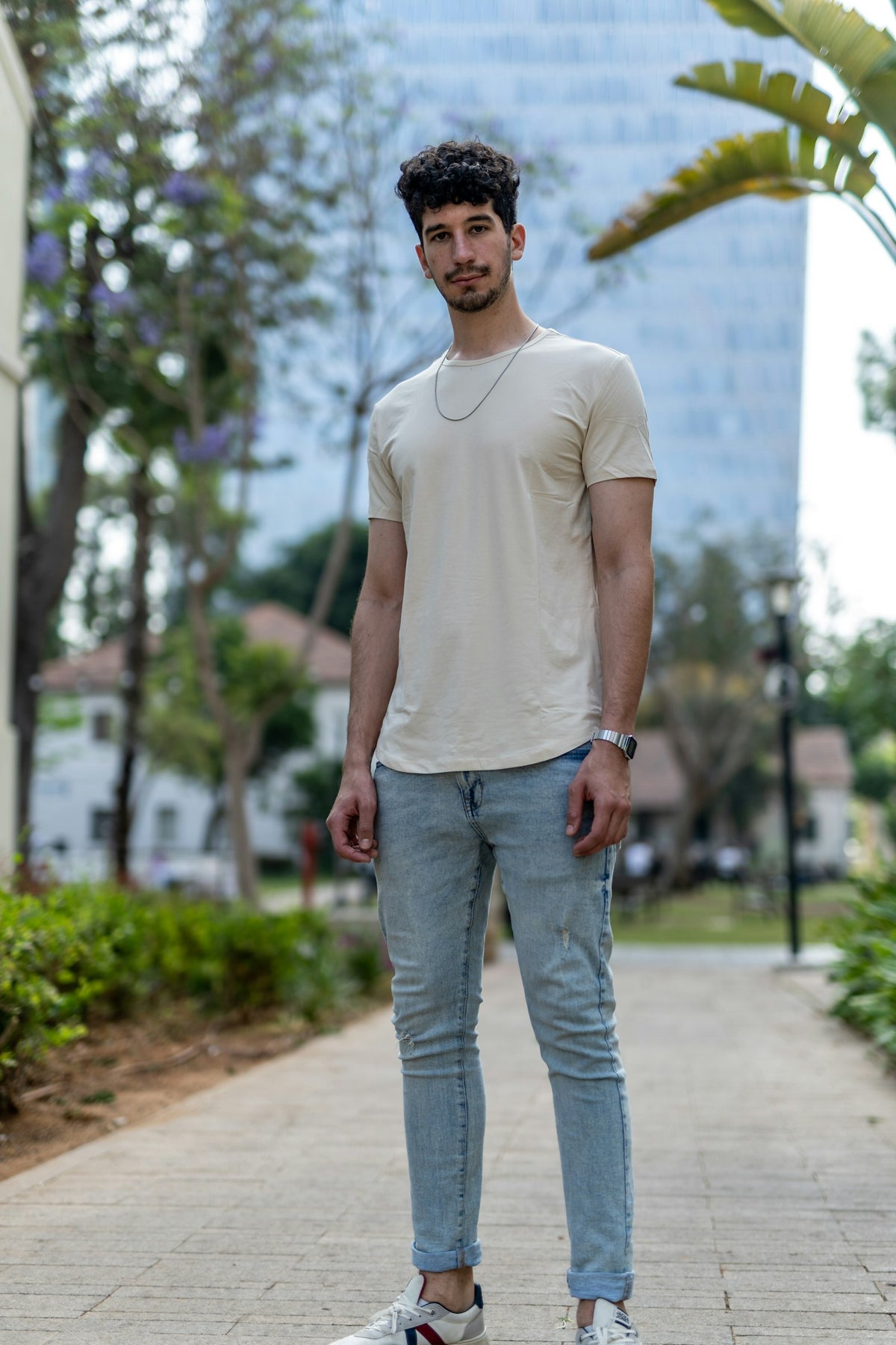 Heavy Tee sabbia · vista 4